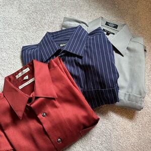 8 Men’s Dress shirts